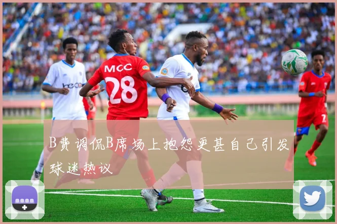 B费调侃B席场上抱怨更甚自己引发球迷热议