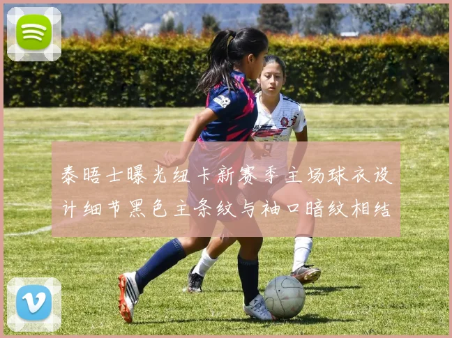 泰晤士曝光纽卡新赛季主场球衣设计细节黑色主条纹与袖口暗纹相结合